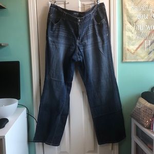 Lane Bryant blue jeans